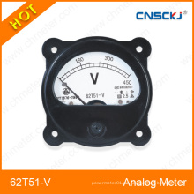 62t51-V Serie Meter Analog Panel DC Voltmeter 90 * 60